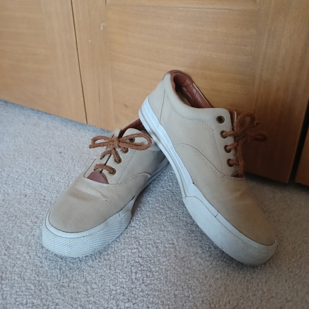 Ralph Lauren tan shoes